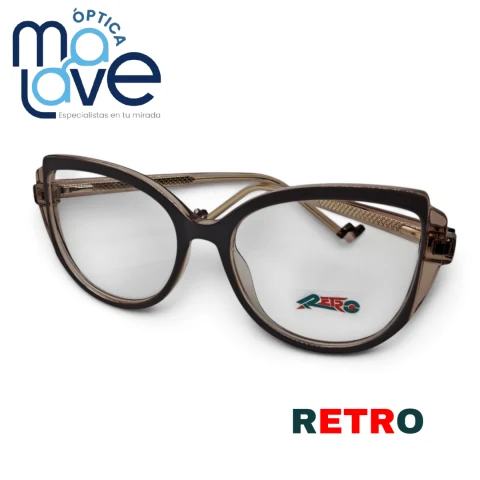 RETRO Cat-Eye Amber