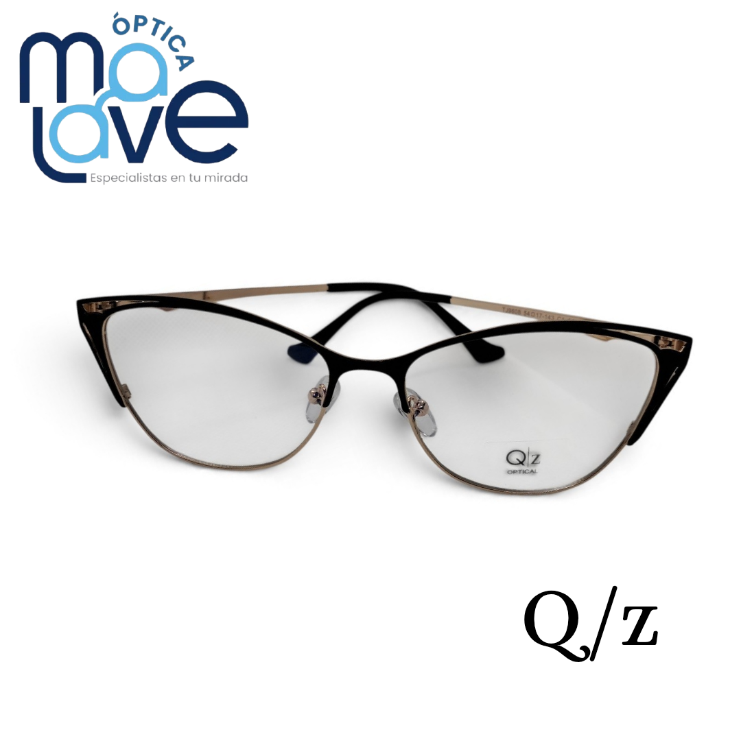 Q/Z Rose Gold Cat-Eye