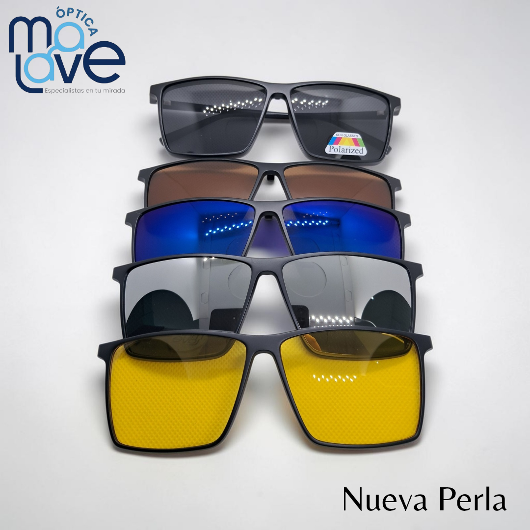 Nueva Perla Square Clip-On