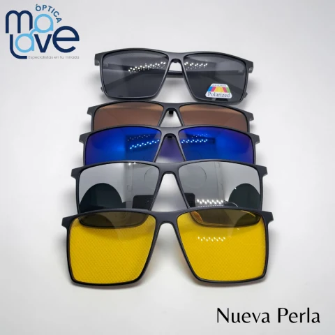 Nueva Perla Square Clip-On