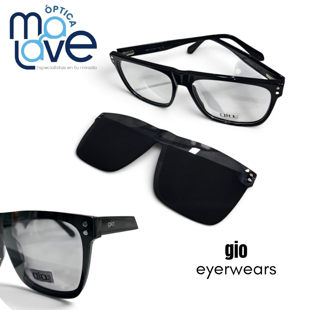 Gio Black Flat-Top